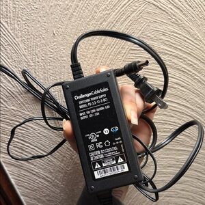 Challenger 12V Black Switching Power Supply Adapter
